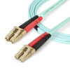 1b108be8aee7a49c7a7562b7b07de6ec.jpg StarTech.com 1m (3ft) LC/UPC to LC/UPC OM4 Multimode Fiber Optic Cable, 50/125µm LOMMF/VCSEL Zipcord Fiber, 100G, Low Insertion Loss - LSZH Fiber Jumper Cord