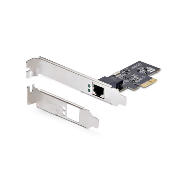 1e83e775a581e611c635608f29d5e322.jpg StarTech.com 1-Port 2.5Gbps NBASE-T PCIe Network Card, Intel® I225-V, Single-Port Computer Network Card, Ethernet MultiGigabit NIC, PCI Express Server LAN Card