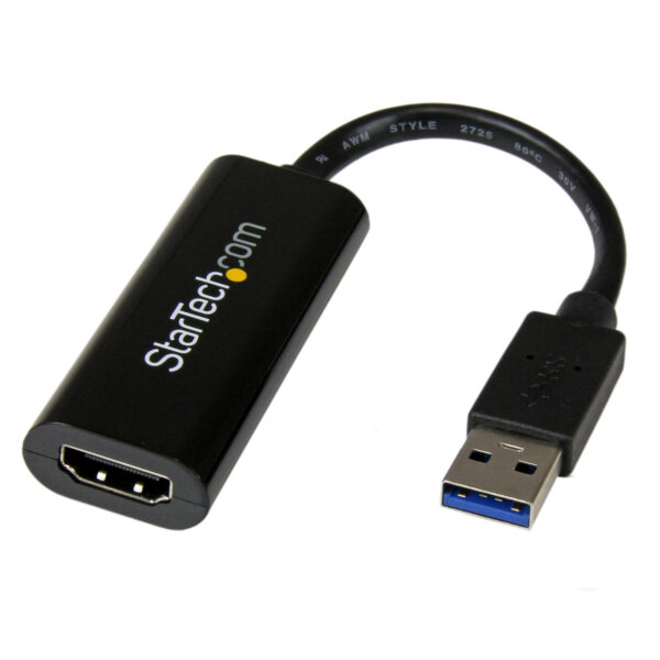 20969851_5026519015.jpg StarTech.com USB 3.0 to HDMI Adapter, USB to HDMI Monitor Converter for Windows, 1080P (no support for macOS/ChromeOS/Linux) - TAA