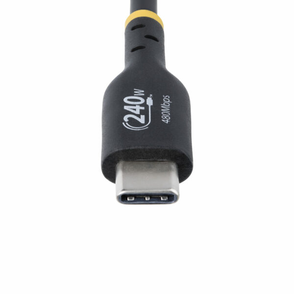 21e7fcc668d412b3a266d6b63a9940a4a574f7a9.jpg StarTech.com 3m USB-C Charging Cable, USB-IF Certified USB C Cable, 240W PD EPR, USB 2.0 Type-C Laptop Charger Cord, USB-C Data Transfer Cable, TPE Jacket, M/M