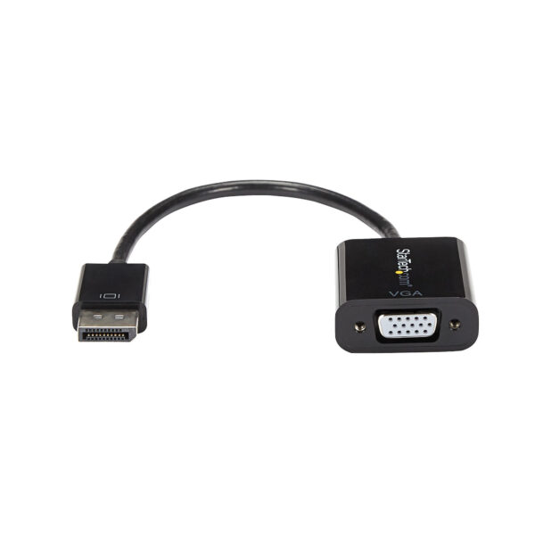 22305521_5016136886.jpg StarTech.com DisplayPort to VGA Adapter - Active DP to VGA Converter - 1080p Video - DP/DP++ Source to VGA Monitor Cable Adapter - DP to VGA Adapter Dongle Digital to Analog - DP 1.2 to VGA