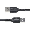 227152f00b3d88071c25ae0b58d6bed252cd05c3.jpg StarTech.com 1ft (30cm) USB-A to USB-C Charging Cable, Charge & Sync, 3A, USB 2.0, TPE Jacket - Black USB Charging Cord