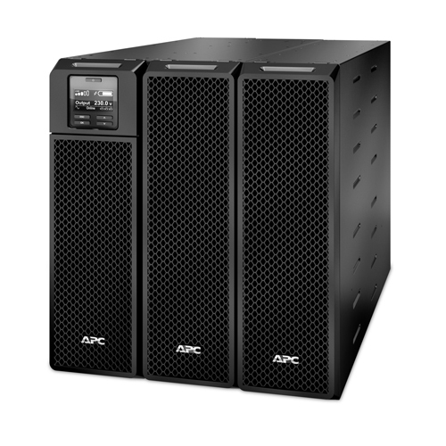23155347_8188.jpg APC Smart-UPS On-Line, 8kVA/8kW, Tower, 230V 3:1 and 1:1, 6x C13+4x C19 IEC outlets, Network Card+SmartSlot, Extended runtime, W/O rail kit