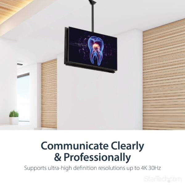 23332612_8254802089.jpg StarTech.com 4K HDMI 2-Port Video Splitter – 1x2 HDMI Splitter – Powered by USB or Power Adapter – 4K 30Hz