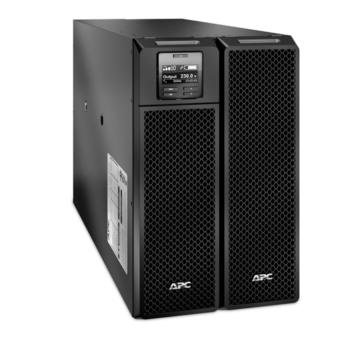 23aa09ba5f7934e24d5961594c47b37a.jpg APC Smart-UPS On-Line, 8kVA/8kW, Tower, 230V 3:1 and 1:1, 6x C13+4x C19 IEC outlets, Network Card+SmartSlot, Extended runtime, W/O rail kit