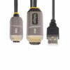 24c9472f616efd90f89ed642c55aa175941b02e0.jpg StarTech.com 50ft (15.2m) USB-C to HDMI 2.0 Active Optical Cable (AOC), 4K 60Hz, CL3 Rated, Unidirectional USB Type-C to HDMI Adapter Cable