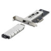 263cce03b6b505fa1919cfe53b70cf96.jpg StarTech.com M.2 NVMe SSD to PCIe x4 Mobile Rack/Backplane with Removable Tray for PCI Express Expansion Slot, Tool-less Installation, PCIe 4.0/3.0 Hot-Swap Drive Bay, Key Lock - 2 Keys Included