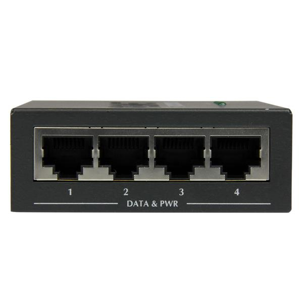 26891117_9771.jpg StarTech.com 4-Port Gigabit Midspan - PoE+ Injector - 802.3at/af