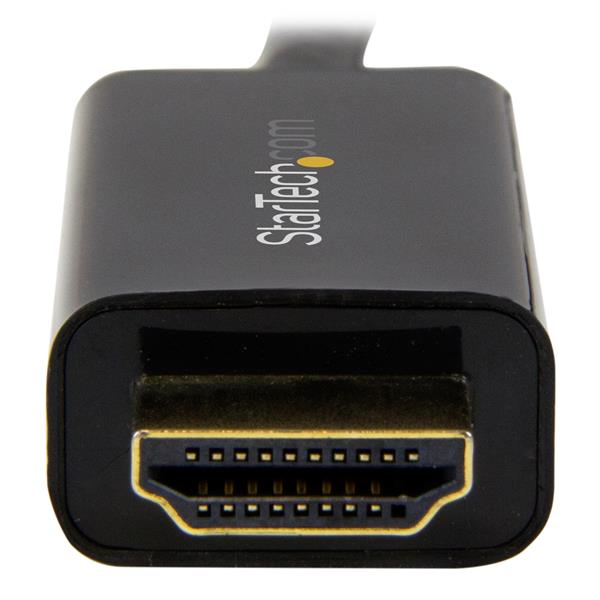 26961021_2031.jpg StarTech.com 3ft (1m) DisplayPort to HDMI Cable - 4K 30Hz - DisplayPort to HDMI Adapter Cable - DP 1.2 to HDMI Monitor Cable Converter - Latching DP Connector - Passive DP to HDMI Cord