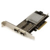 29368186_3352983826.jpg StarTech.com 2-Port 10G Fiber Network Card with Open SFP+ - PCIe, Intel Chip