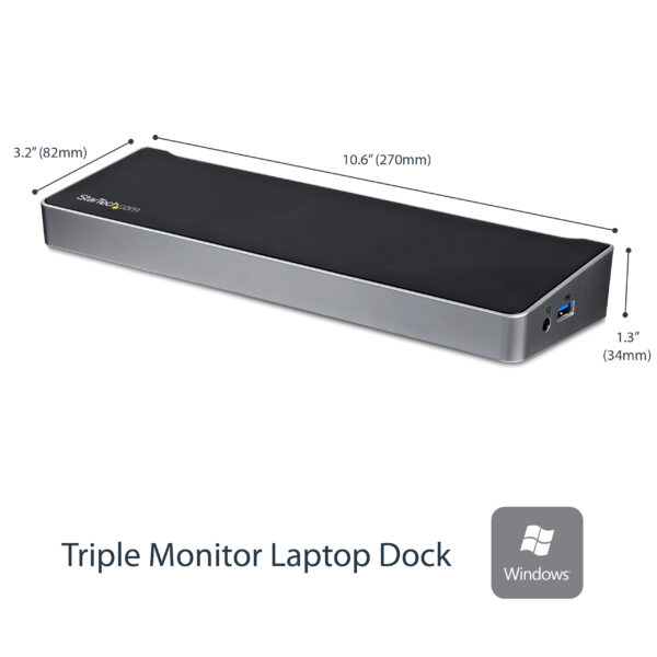 29393209_7204610692.jpg StarTech.com Triple-Monitor USB 3.0 Docking Station - 1x HDMI - 2x DisplayPort