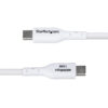 StarTech.com 3m (9.8ft) USB-A to USB-C Charging Cable, Charge & Sync, 3A, USB 2.0, TPE Jacket - White USB Charging Cord