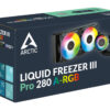 ARCTIC Liquid Freezer III Pro 280 A-RGB - Multi Compatible All-in-One CPU Water Cooler with A-RGB