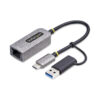 302a1edd6610a63a45067eb44811ac170c34855e.jpg StarTech.com USB-C to Ethernet Adapter with USB-A Dongle, 10/100/1000Mbps, USB 3.0 to Gigabit Ethernet Network Adapter, 6in/15cm Attached Cable, USB GbE Adapter