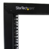 30348499_8844.jpg StarTech.com 2-Post 42U Mobile Open Frame Server Rack, Two Post 19in Network Rack with Wheels, Rolling Open Rack for AV/Data/Media/IT Equipment, Computer Rack for Home/Office Spaces - Casters Included