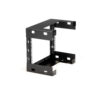 StarTech.com 8U 19" Wall Mount Network Rack - 12" Deep 2 Post Open Frame Server Room Rack for Data/AV/IT/Computer Equipment/Patch Panel with Cage Nuts & Screws 135lb Capacity, Black (RK812WALLO)