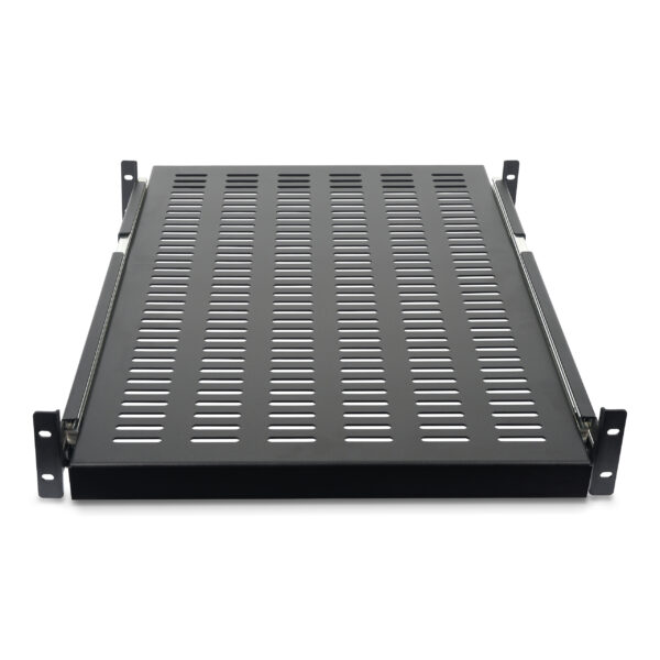 31b70a3496341daaac4c6e968d99b29f3c8a0696.jpg StarTech.com 2U Sliding Server Rack Mount Shelf - 20 to 30in Adjustable Mounting Depth - Vented - 50lb - Heavy Duty Universal 19” Rack Shelf for Equipment Rack - 24in Deep