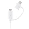 Samsung EP-DG930 USB cable USB 2.0 1.5 m USB A USB C/Micro-USB B White