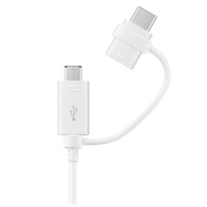 Samsung EP-DG930 USB cable USB 2.0 1.5 m USB A USB C/Micro-USB B White