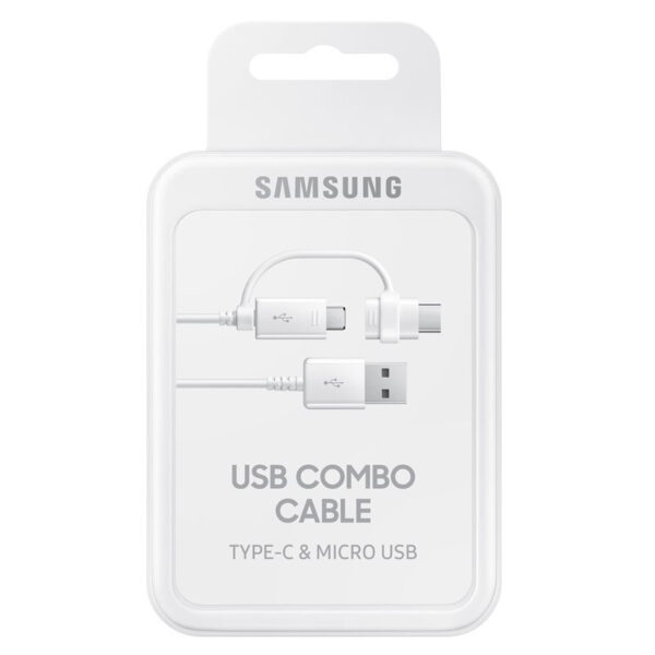 Samsung EP-DG930 USB cable USB 2.0 1.5 m USB A USB C/Micro-USB B White
