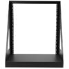 StarTech.com 2-Post 12U Heavy-Duty Desktop Server Rack, Small Open Frame 19in Computer Rack, Compact Network Rack for AV / Studio / Data / IT Equipment, TAA Compliant - Free Standing Two-Post Home/Office Rack