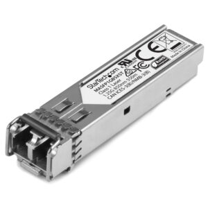 StarTech.com Cisco Meraki MA-SFP-1GB-SX Compatible SFP Transceiver Module - 1000BASE-SX~Cisco Meraki MA-SFP-1GB-SX Compatible SFP Module - 1000BASE-SX - 1GbE Multimode Fiber MMF Optic Transceiver - 1GE Gigabit Ethernet SFP - LC 550m - 850nm - DDM Cisco Meraki MS225, MX400, MS250
