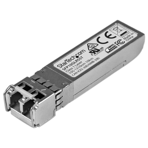 35446064_5312776154.jpg StarTech.com Cisco SFP-10G-LR-S Compatible SFP+ Transceiver Module - 10GBASE-LR~Cisco SFP-10G-LR-S Compatible SFP+ Module - 10GBASE-LR - 10GbE Single Mode Fiber SMF Optic Transceiver - 10GE Gigabit Ethernet SFP+ - LC 10km - 1310nm - DDM Cisco Firepower, ASR9000, C9300