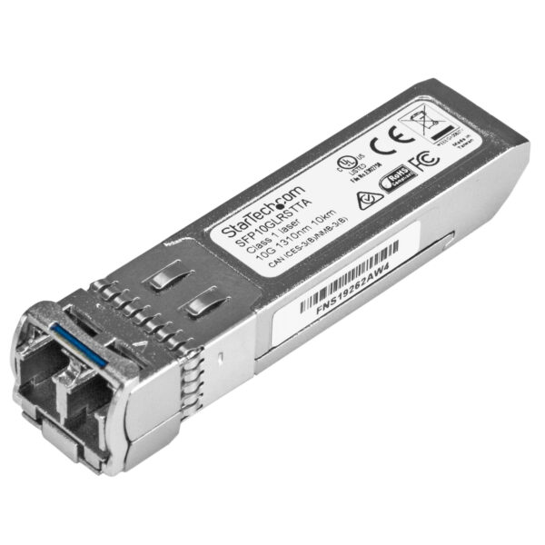 35446066_3941296309.jpg StarTech.com Cisco SFP-10G-LR-S Compatible SFP+ Module - 10GBASE-LR - 10GbE Single Mode Fiber SMF Optic Transceiver - 10GE Gigabit Ethernet SFP+ - LC 10km - 1310nm - DDM Cisco Firepower, ASR9000, C9300
