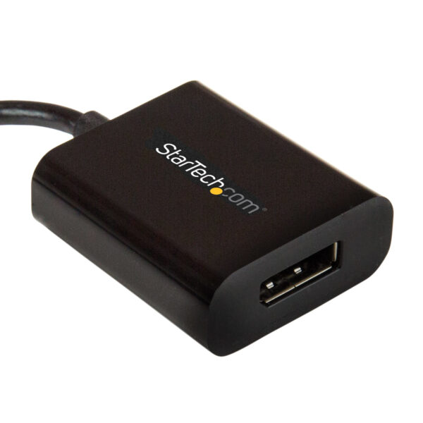 35998983_9050663085.jpg StarTech.com USB C to DisplayPort Adapter - 4K 60Hz/8K 30Hz - USB Type-C to DP 1.4 HBR2 Adapter Dongle - Compact USB-C (DP Alt Mode) Monitor Video Converter - Thunderbolt 3 Compatible