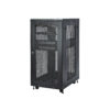 StarTech.com 4-Post 24U Server Rack Cabinet, Lockable 19" Data Rack Cabinet for Computer / AV / IT Equipment, Office / Home Network Rack with Casters & Adjustable Mounting Rails