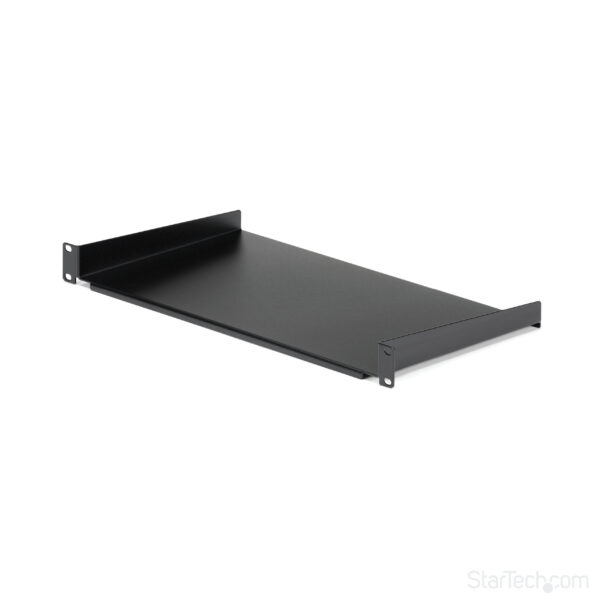 36686960_5430136125.jpg StarTech.com 1U Fixed Server Rack Mount Shelf - 10in Deep Steel Universal Cantilever Tray for 19" AV/ Network Equipment Rack - Heavy Duty Steel - Weight Capacity 44lbs/20kg, Black