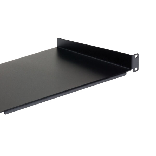 36686960_5789918823.jpg StarTech.com 1U Fixed Server Rack Mount Shelf - 10in Deep Steel Universal Cantilever Tray for 19" AV/ Network Equipment Rack - Heavy Duty Steel - Weight Capacity 44lbs/20kg, Black