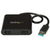 36957554_4726987633.jpg StarTech.com USB 3.0 to Dual HDMI Adapter, USB to 2x HDMI Monitor Converter for Windows (no support for macOS/ChromeOS/Linux) - TAA