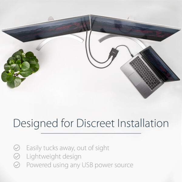 36957554_7364899425.jpg StarTech.com USB 3.0 to Dual HDMI Adapter, USB to 2x HDMI Monitor Converter for Windows (no support for macOS/ChromeOS/Linux) - TAA