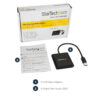 36957554_8210133453.jpg StarTech.com USB 3.0 to Dual HDMI Adapter, USB to 2x HDMI Monitor Converter for Windows (no support for macOS/ChromeOS/Linux) - TAA