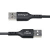 36d0e1b9f6213ecf8dfdc4c412e7be0c4a796639.jpg StarTech.com 3ft (1m) USB-A to USB-C Charging Cable, Charge & Sync, 3A, USB 2.0, TPE Jacket - Black USB Charging Cord