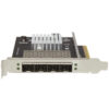 37005243_6576397420.jpg StarTech.com Quad Port 10G SFP+ Network Card - Intel XL710 Open SFP+ Converged Adapter - PCIe 10 Gigabit Ethernet Server NIC - 10GbE Fiber Optic LAN Card - Dell PowerEdge HPE ProLiant