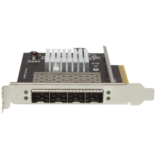37005243_6576397420.jpg StarTech.com Quad Port 10G SFP+ Network Card - Intel XL710 Open SFP+ Converged Adapter - PCIe 10 Gigabit Ethernet Server NIC - 10GbE Fiber Optic LAN Card - Dell PowerEdge HPE ProLiant