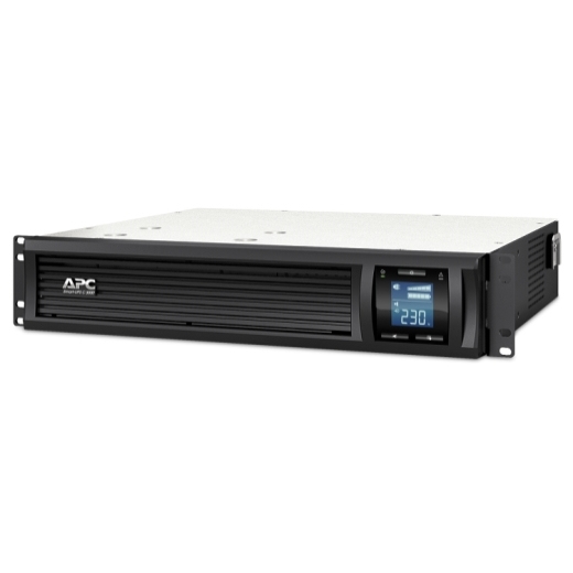 37037818_1864443888.jpg APC Smart-UPS C, Line Interactive, 3kVA, Rackmount 2U, 230V, 8x IEC C13+1x IEC C19 outlets, USB and Serial communication, AVR, Graphic LCD