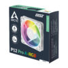 ARCTIC Freezer P12 Pro A-RGB (White) - 120 mm A-RGB PWM Fan with Cable Splitter