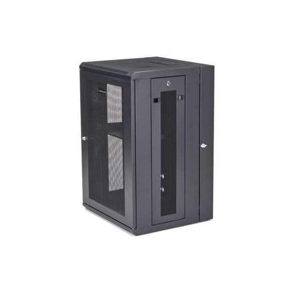 37260475_7362146924.jpg StarTech.com 4-Post 18U Wall Mount Network Cabinet with 1U Shelf, 19" Hinged Wall-Mounted Server Rack for Data / AV / Electronics / Computer Equipment, Flexible Vented Rack Enclosure