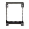 StarTech.com 12U 19" Wall Mount Network Rack - 12" Deep 2 Post Open Frame Server Room Rack for Data/AV/IT/Computer Equipment/Patch Panel with Cage Nuts & Screws 200lb Capacity, Black (RK12WALLO)