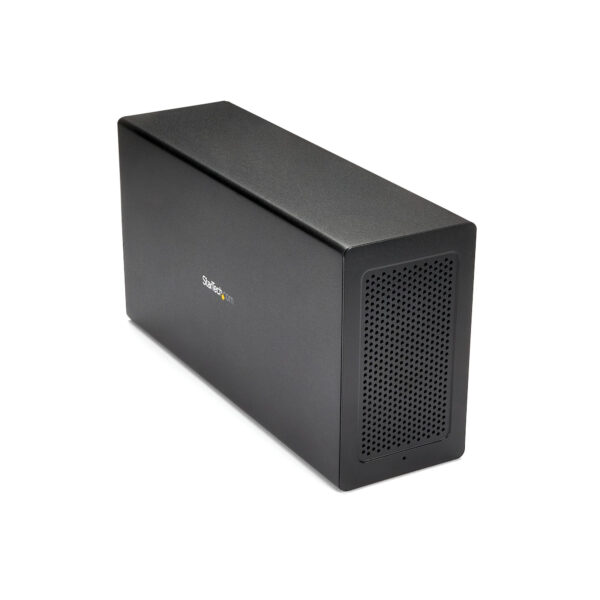 38039142_0803267639.jpg StarTech.com Thunderbolt 3 PCIe Expansion Chassis, External Enclosure with One PCI Express Slot, PCIe Box for Laptops/Desktops/All-In-Ones, 5K/4K Output Via TB3/DP Ports, TAA Compliant