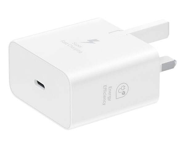 Samsung EP-T2510NWEGGB mobile device charger Universal White USB Fast charging Indoor