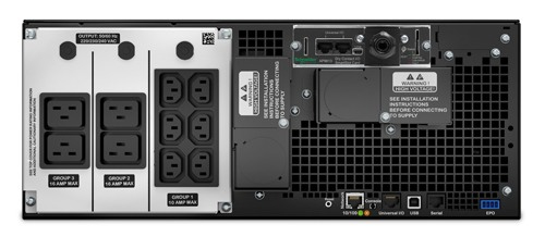40652677_7402878249.jpg APC Smart-UPS On-Line, 6kVA/6kW, Rackmount 4U, 230V, 6x C13+4x C19 IEC outlets, Network Card+SmartSlot, Extended runtime, W/ rail kit, Marine