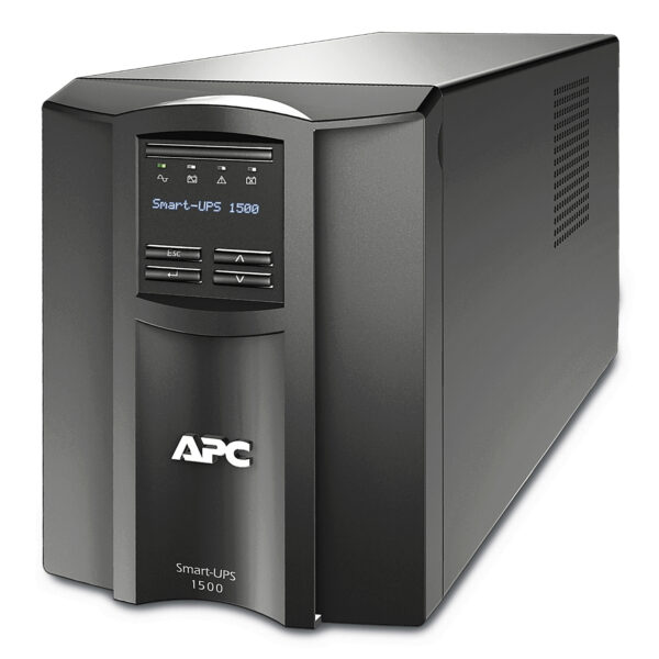 5121527_2135117365.jpg APC Smart-UPS, Line Interactive, 1500VA, Tower, 230V, 8x IEC C13 outlets, SmartSlot, AVR, LCD