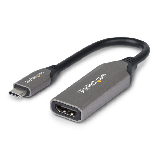 StarTech.com 112B-USBC-HDMI21 video cable adapter 0.2 m USB Type-C HDMI Type A (Standard) Grey