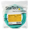 StarTech.com 15m (50ft) LC/UPC to LC/UPC OM4 Multimode Fiber Optic Cable, 50/125µm LOMMF/VCSEL Zipcord Fiber, 100G, Low Insertion Loss - LSZH Fiber Jumper Cord