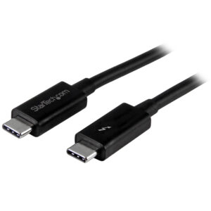 56f4d26ec170d3a77aa03f341161c2e7.jpg StarTech.com 1m Thunderbolt 3 (20Gbps) USB-C Cable - Thunderbolt, USB, and DisplayPort Compatible