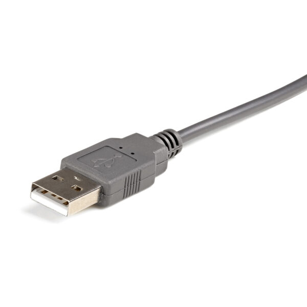 5893900_2910102859.jpg StarTech.com 3ft (91cm) 1-Port USB to Serial Cable, DB9/DB25 RS232 to USB Converter, Prolific, USB to Serial Adapter